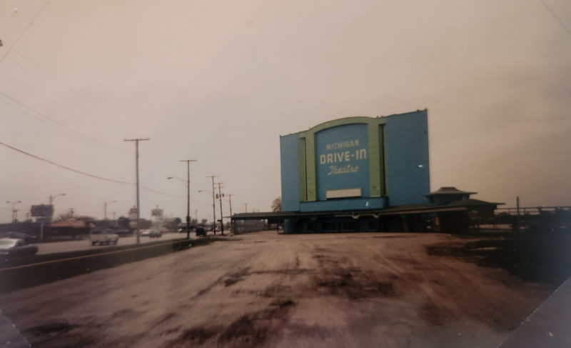 Michigan Drive-In Theatre - From Southgate Historical Society - Aco Blair